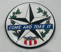 Come and Toke it Button