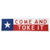 Come and Toke It TX Bumpersticker